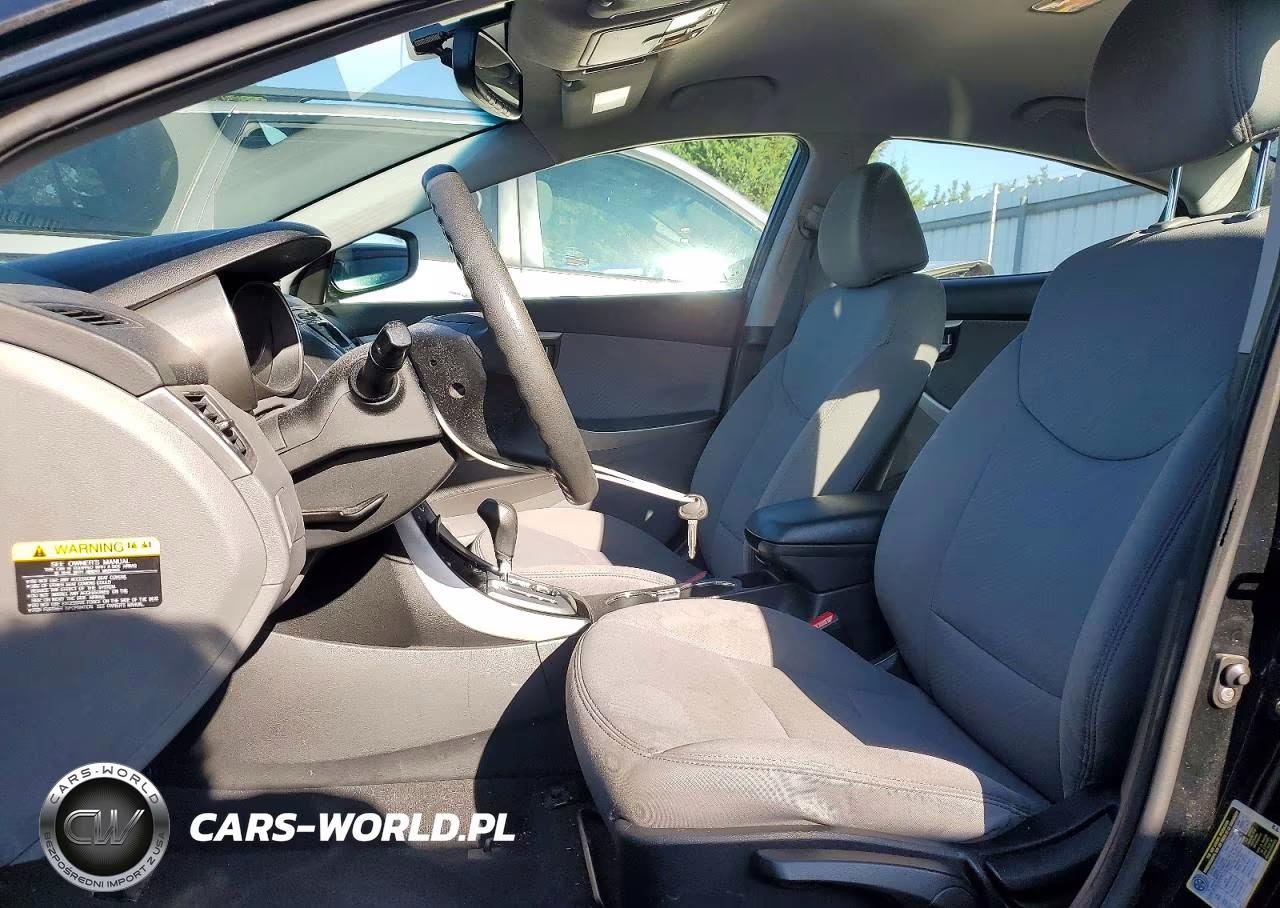 2012 Hyundai Elantra Gls VIN:5NPDH4AE9CH095810 - 7