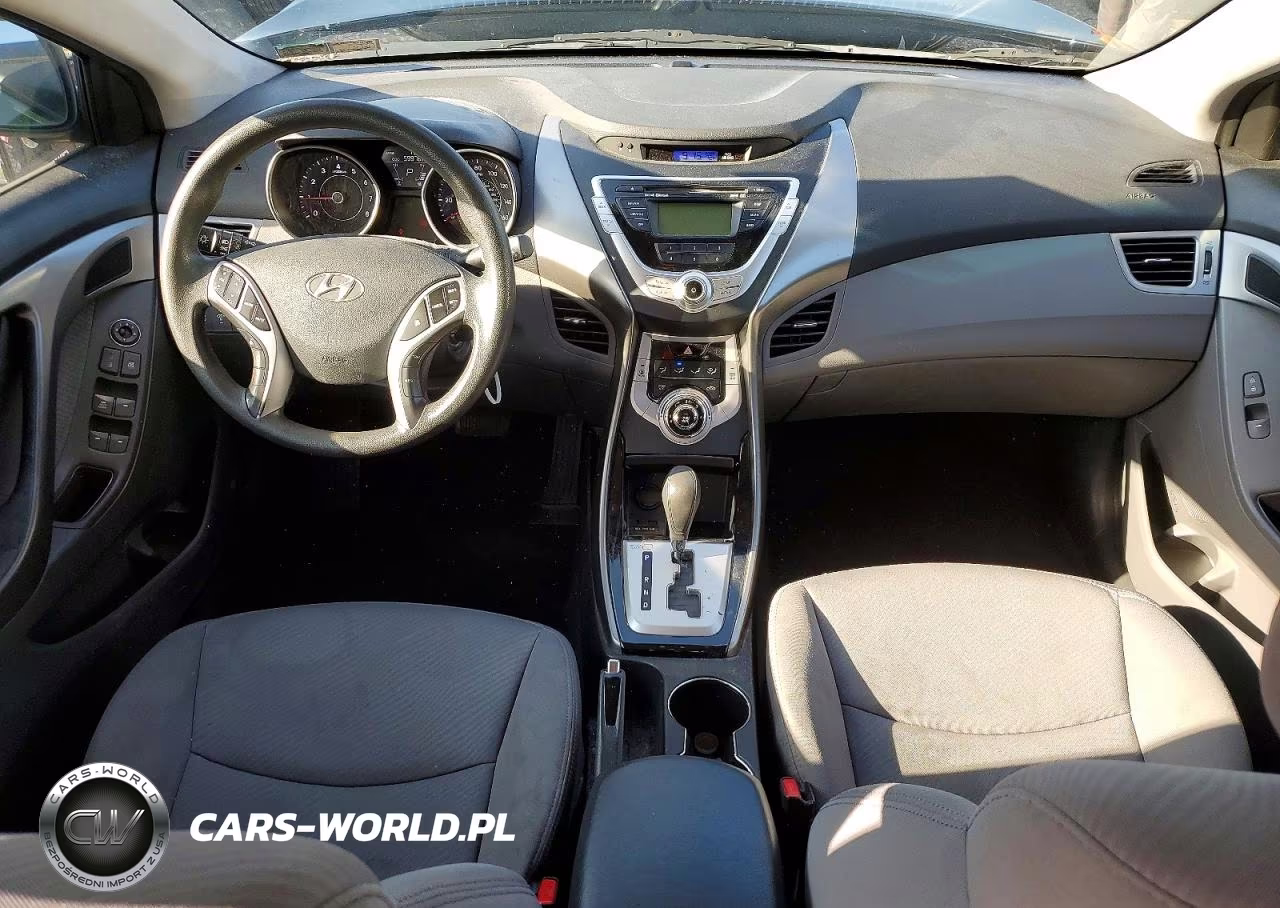2012 Hyundai Elantra Gls VIN:5NPDH4AE9CH095810 - 8