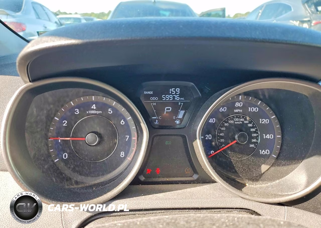 2012 Hyundai Elantra Gls VIN:5NPDH4AE9CH095810 - 9