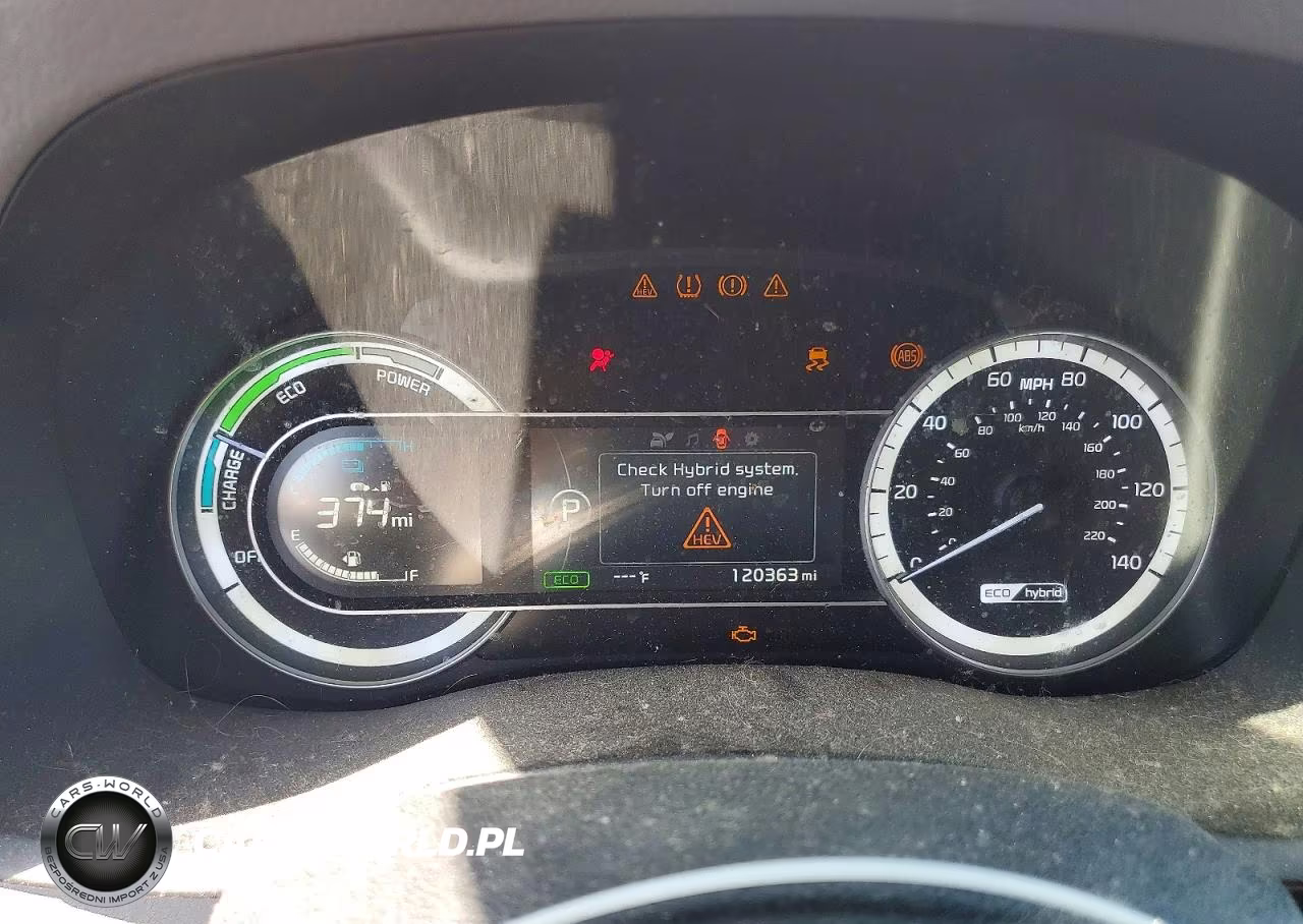 2017 Kia Niro Lx VIN:KNDCB3LC5H5044539 - 9
