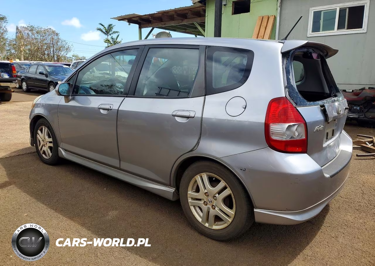 2007 Honda Fit S VIN:JHMGD38687S065608 - 2