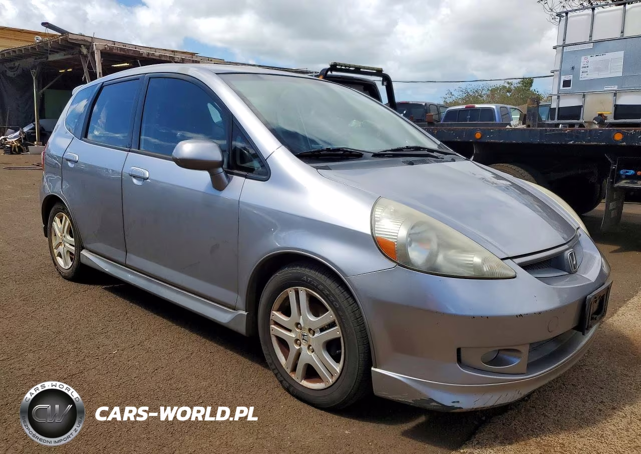 2007 Honda Fit S VIN:JHMGD38687S065608 - 4