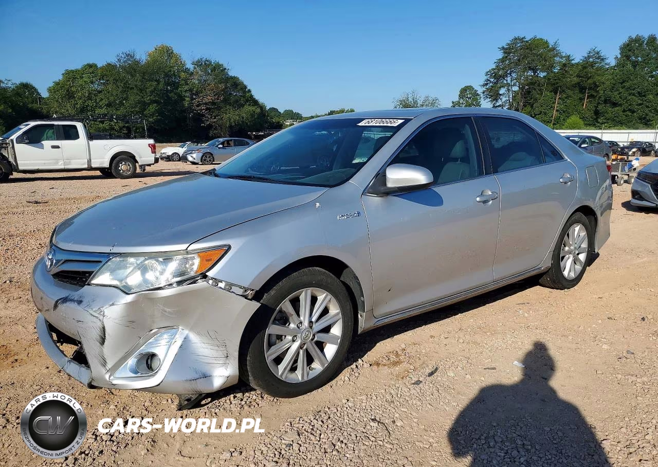 2014 Toyota Camry Hybrid Xle VIN:4T1BD1FK2EU102052 - 1