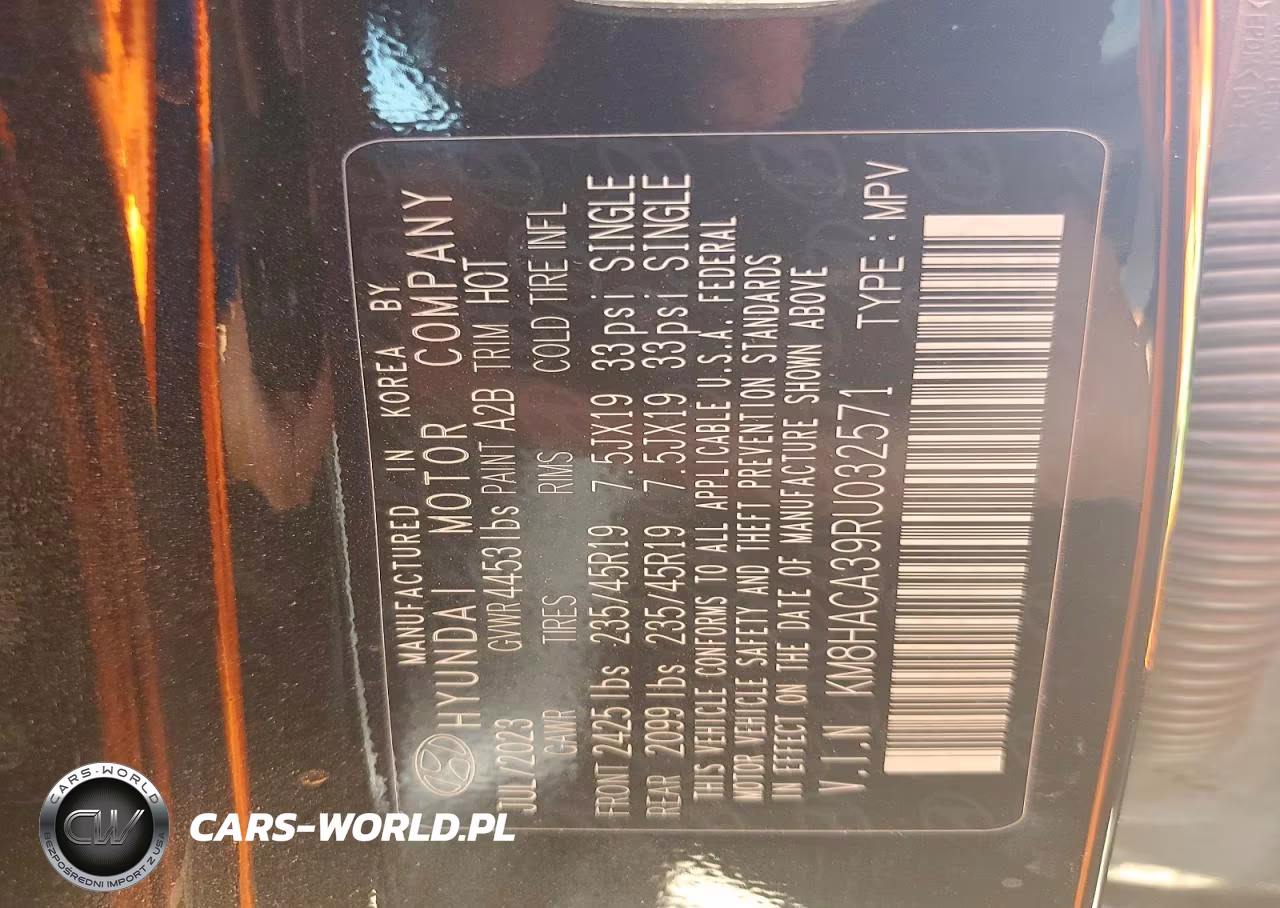 2024 Hyundai Kona N Line VIN:KM8HACA39RU032571 - 13