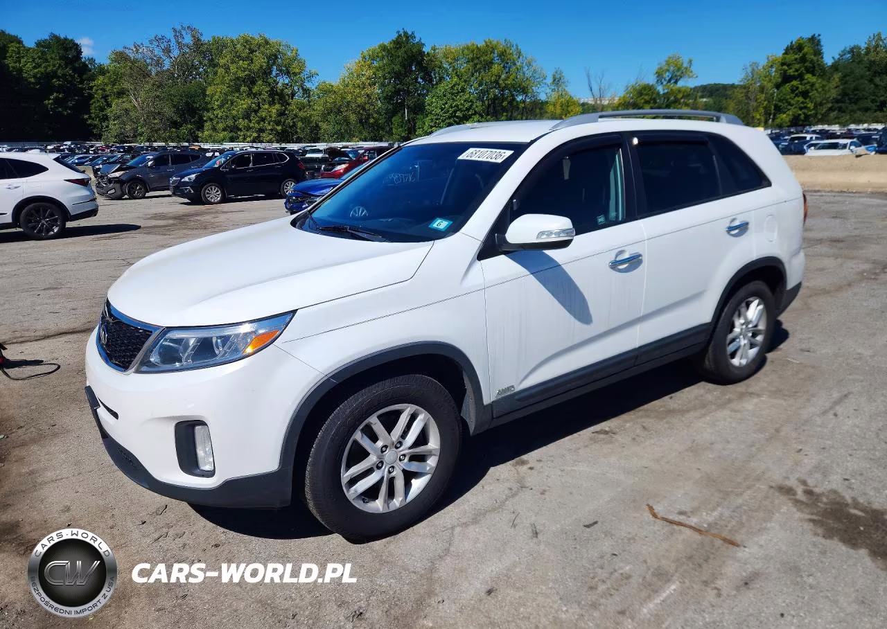 2014 Kia Sorento Lx VIN:5XYKTCA6XEG506747 - 1