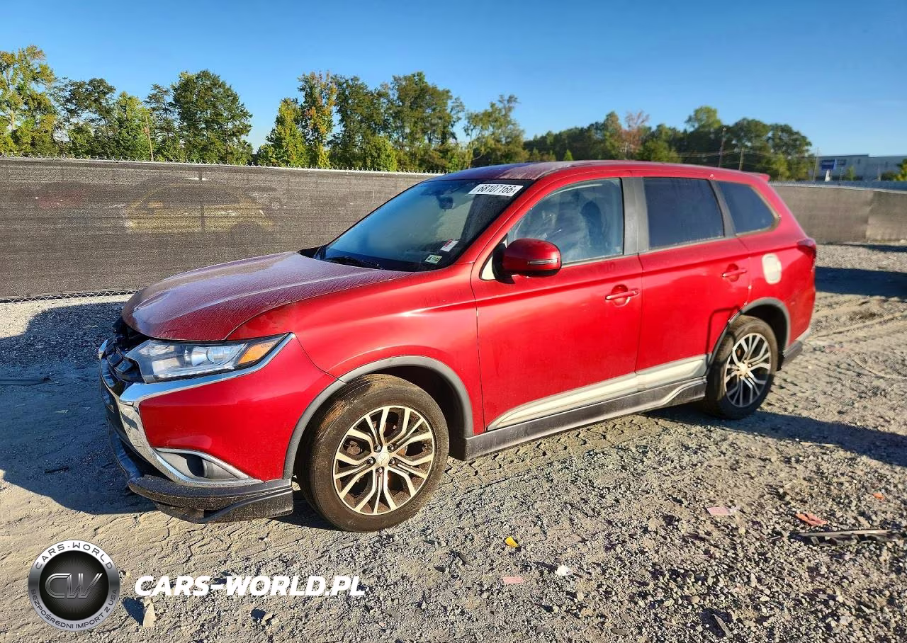 2016 Mitsubishi Outlander Se VIN:JA4AZ3A30GZ002075 - 1