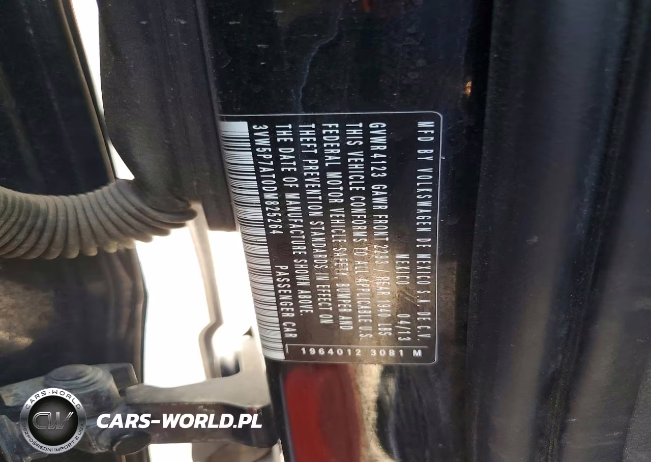 2013 Volkswagen Beetle VIN:3VW5P7AT0DM825264 - 12