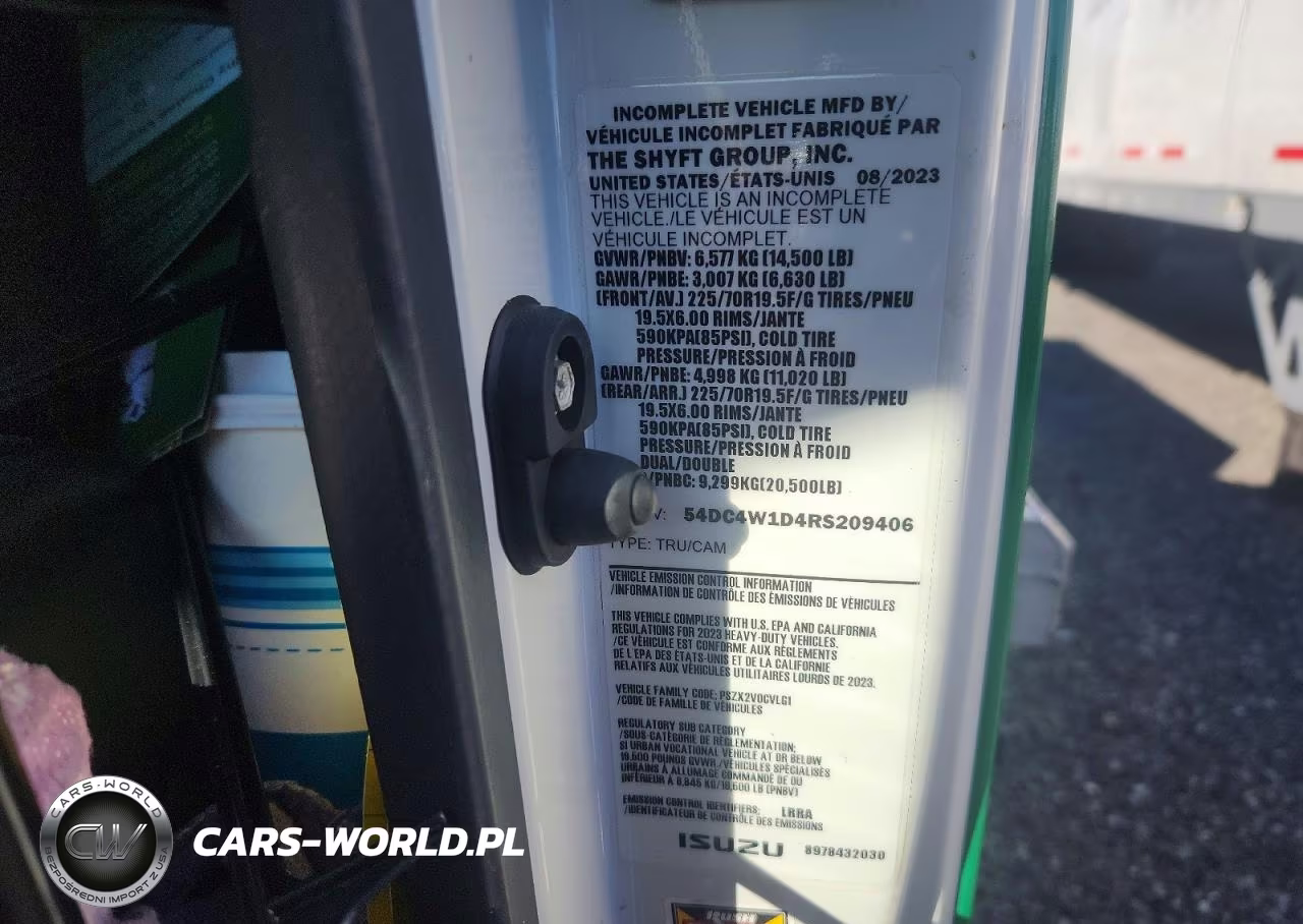 2024 Isuzu Npr Hd VIN:54DC4W1D4RS209406 - 12