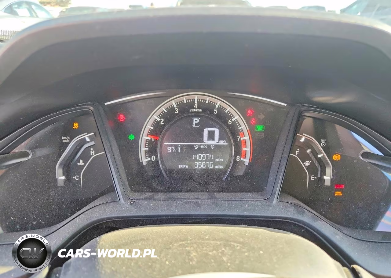 2016 Honda Civic Lx VIN:19XFC2F50GE097041 - 9
