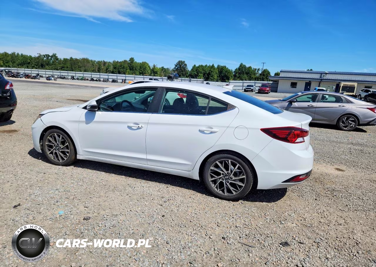 2019 Hyundai Elantra Limited VIN:5NPD84LF5KH446328 - 2