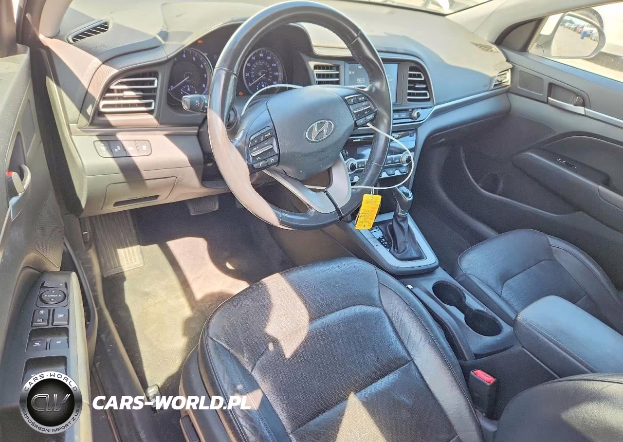 2019 Hyundai Elantra Limited VIN:5NPD84LF5KH446328 - 8