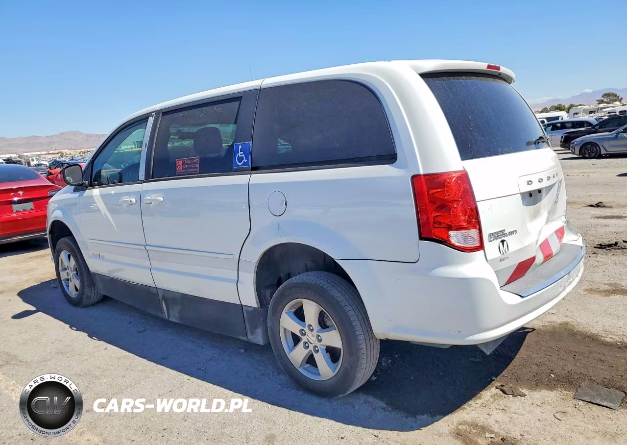 2013 Dodge Grand Caravan Se VIN:2C7WDGBG2DR813498 - 2