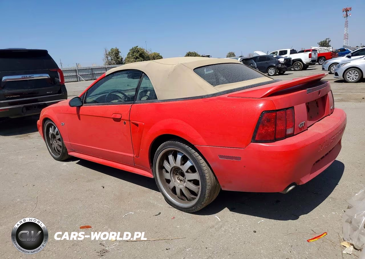 2000 Ford Mustang Gt VIN:1FAFP45XXYF106358 - 2