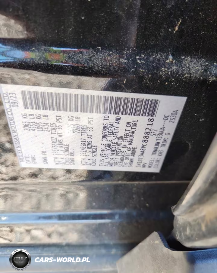2023 Nissan Rogue S VIN:5N1BT3AA8PC888218 - 13