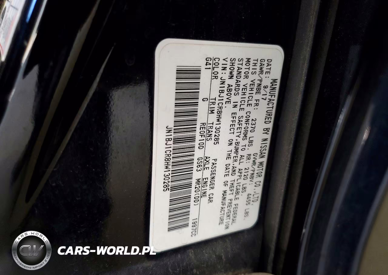 2017 Nissan Rogue Sport Sl VIN:JN1BJ1CR8HW130285 - 13