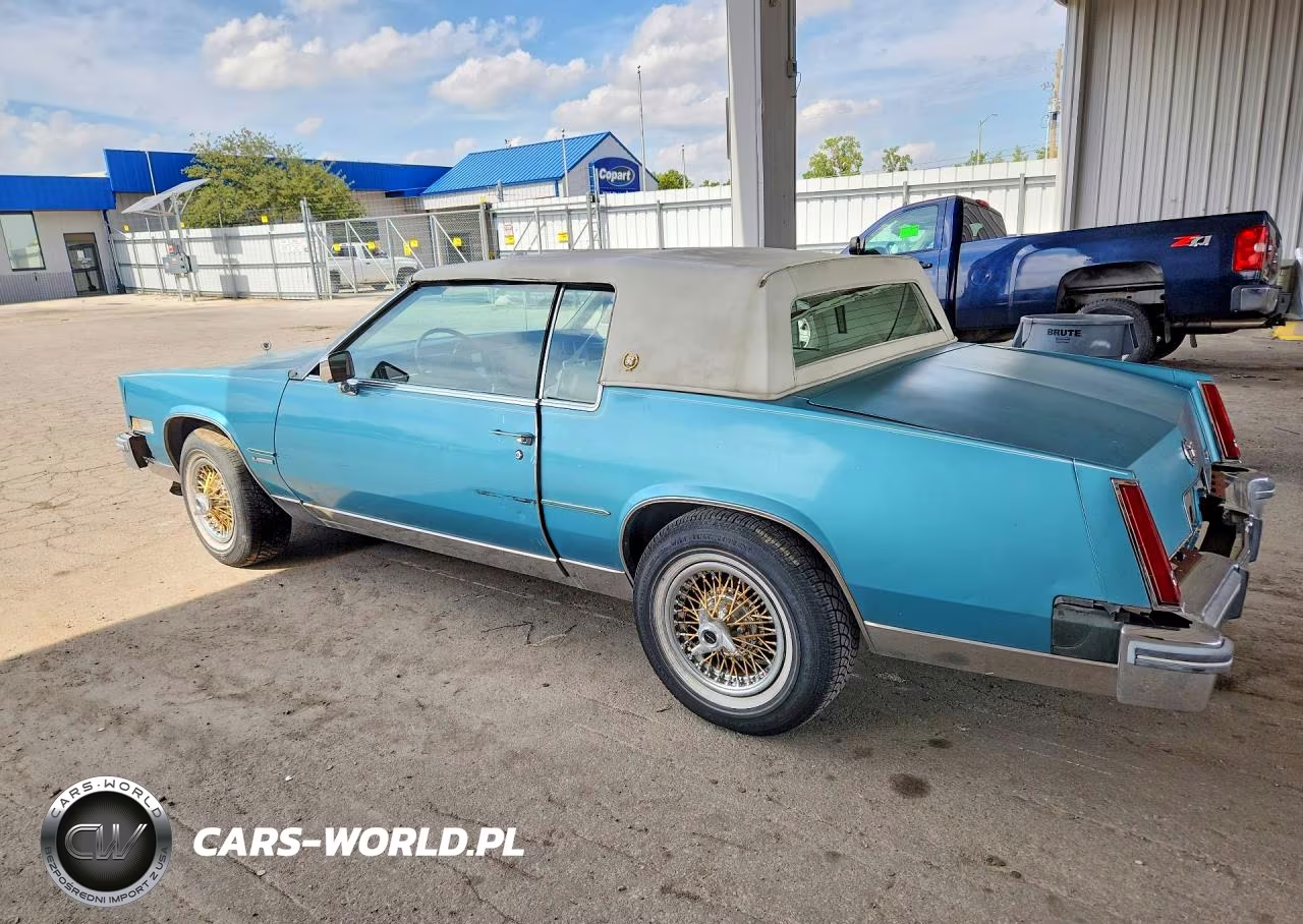 1981 Cadillac Eldorado VIN:1G6AL5790BE607733 - 2