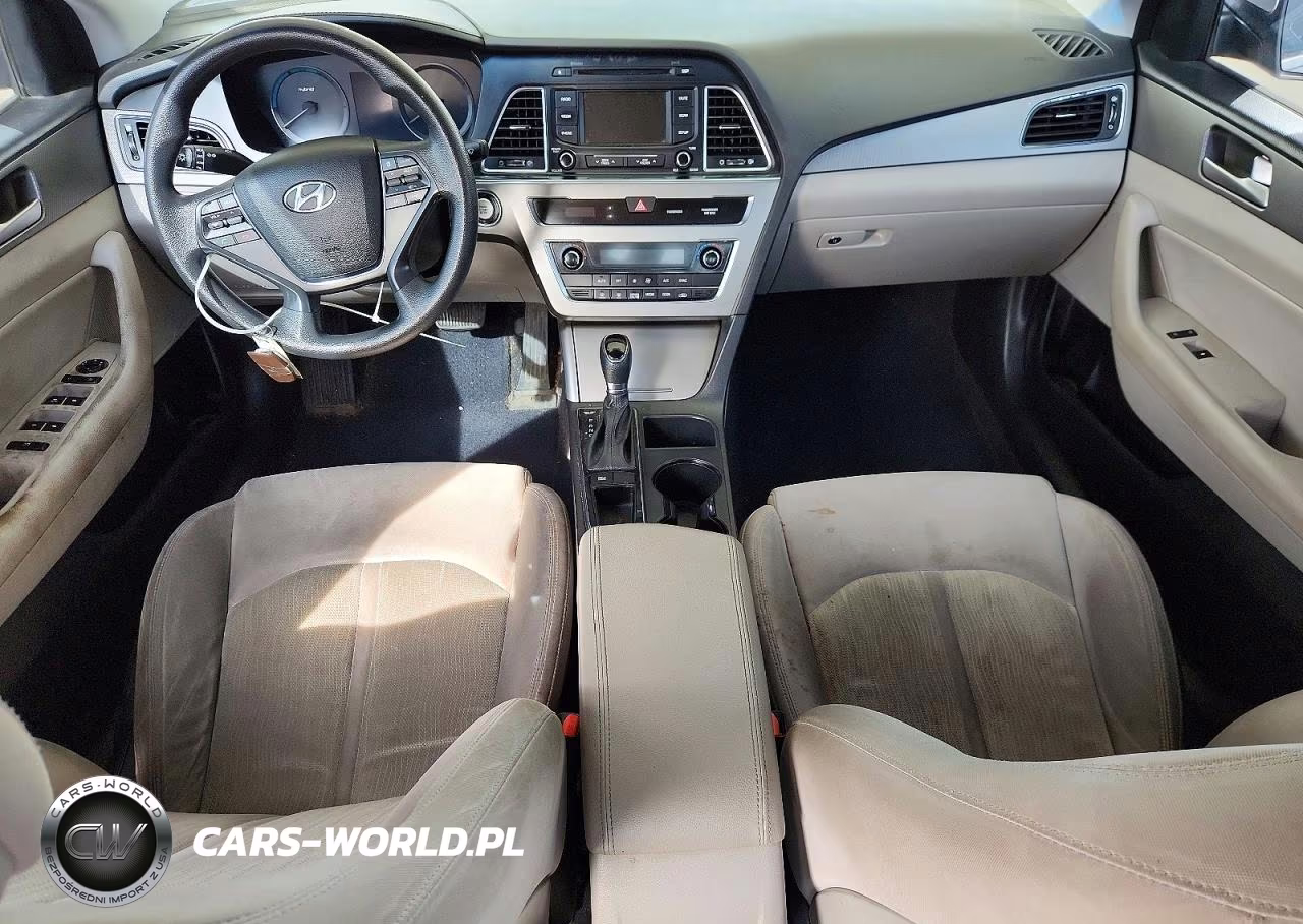 2016 Hyundai Sonata Hybrid Se VIN:KMHE24L13GA016513 - 8