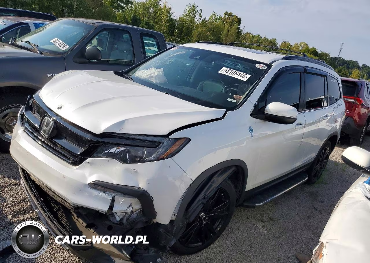 2021 Honda Pilot Se VIN:5FNYF5H29MB009274 - 1
