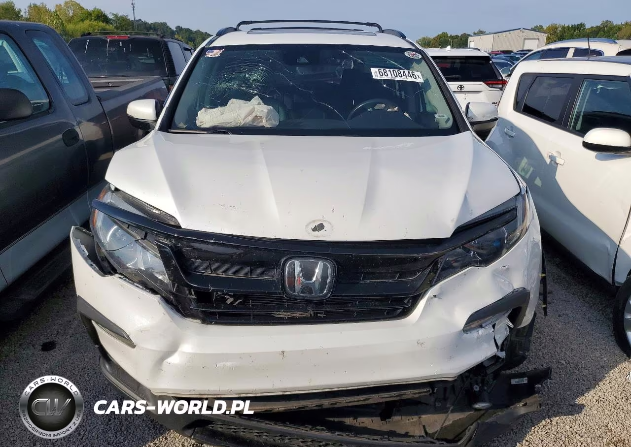 2021 Honda Pilot Se VIN:5FNYF5H29MB009274 - 5