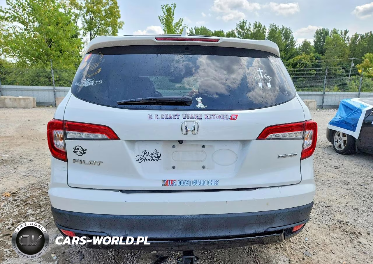 2021 Honda Pilot Se VIN:5FNYF5H29MB009274 - 6