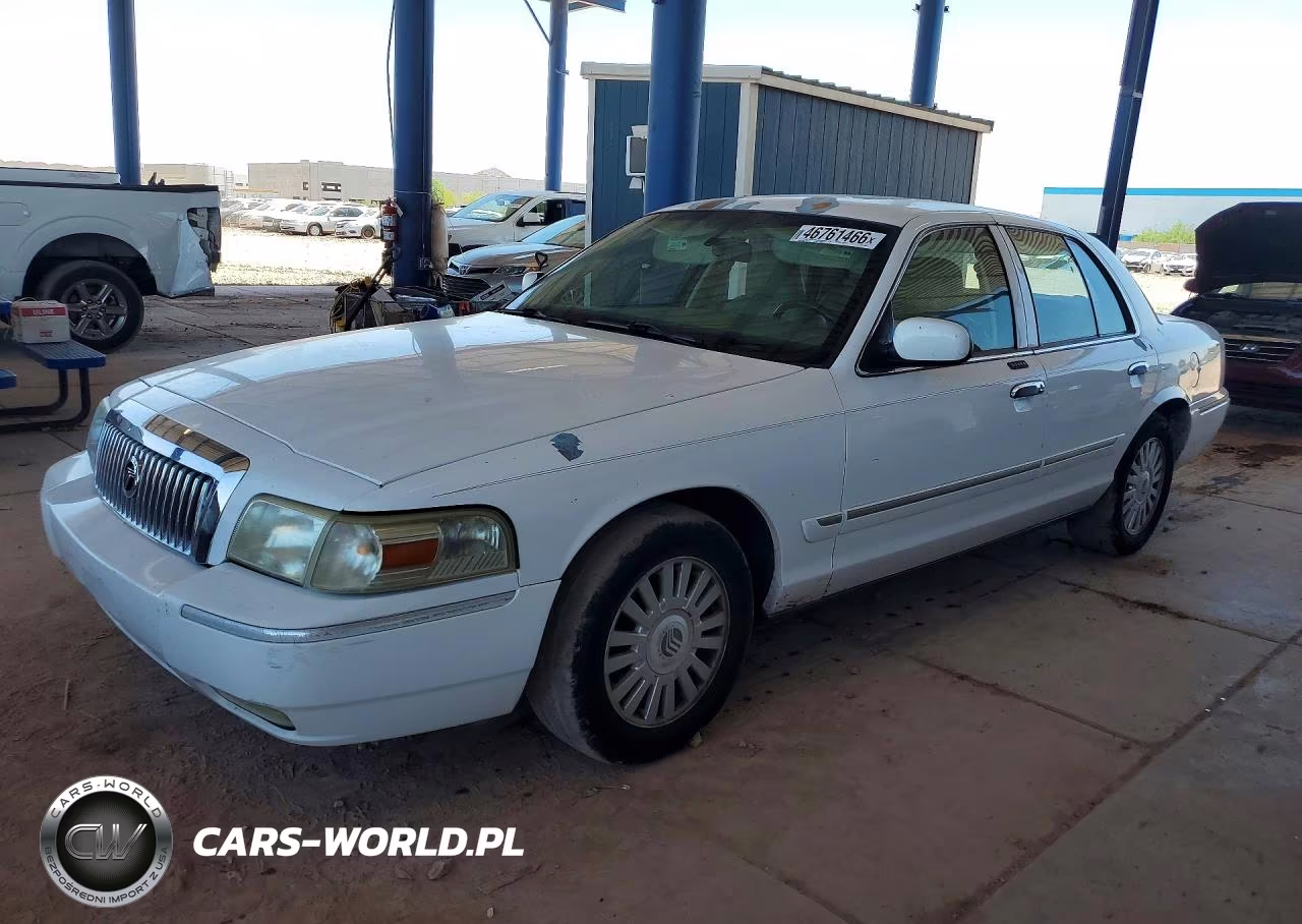2007 Mercury Grand Marquis Ls VIN:2MEFM75V87X629057 - 1