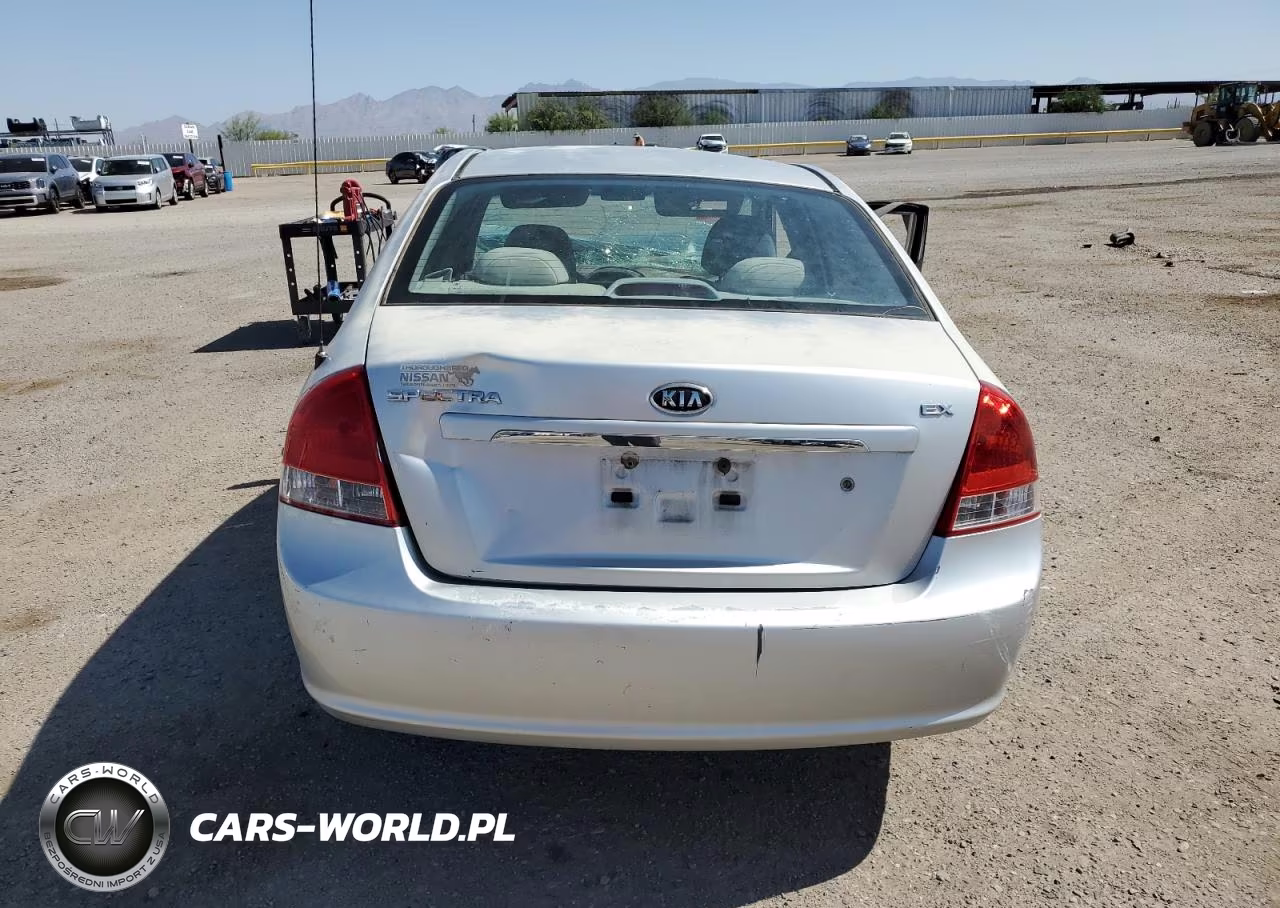 2009 Kia Spectra Ex VIN:KNAFE222395666904 - 6
