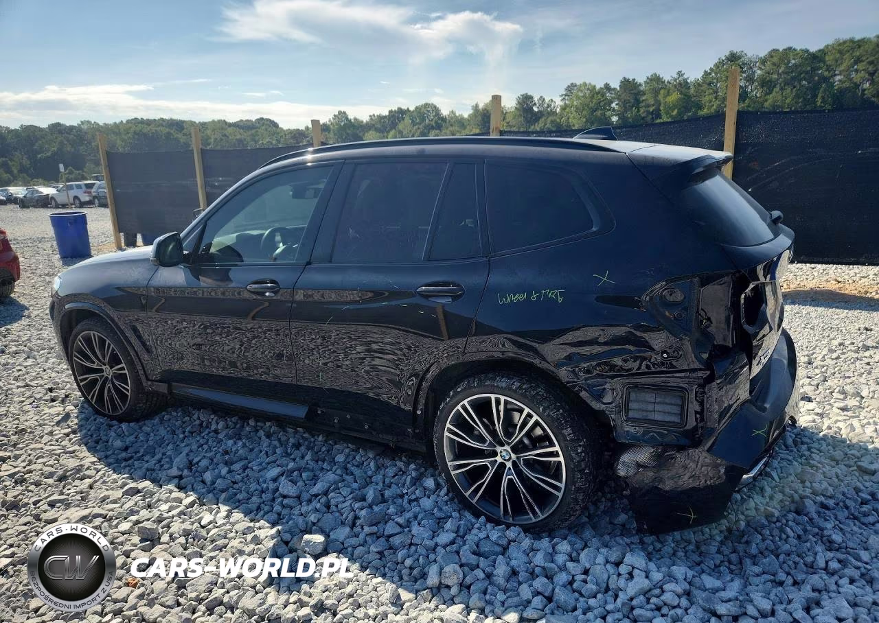 2022 BMW X3 Sdrive30I VIN:5UX43DP05N9M20120 - 2