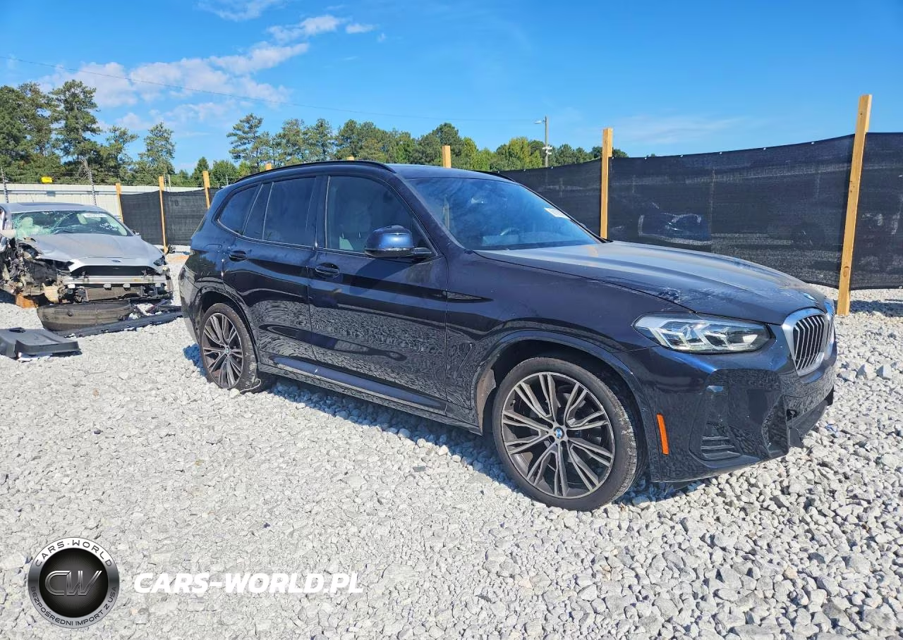 2022 BMW X3 Sdrive30I VIN:5UX43DP05N9M20120 - 4