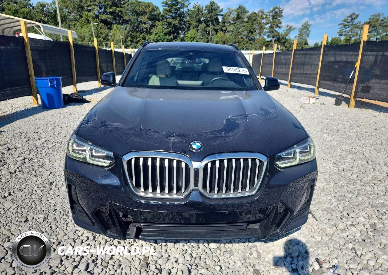 2022 BMW X3 Sdrive30I VIN:5UX43DP05N9M20120 - 5