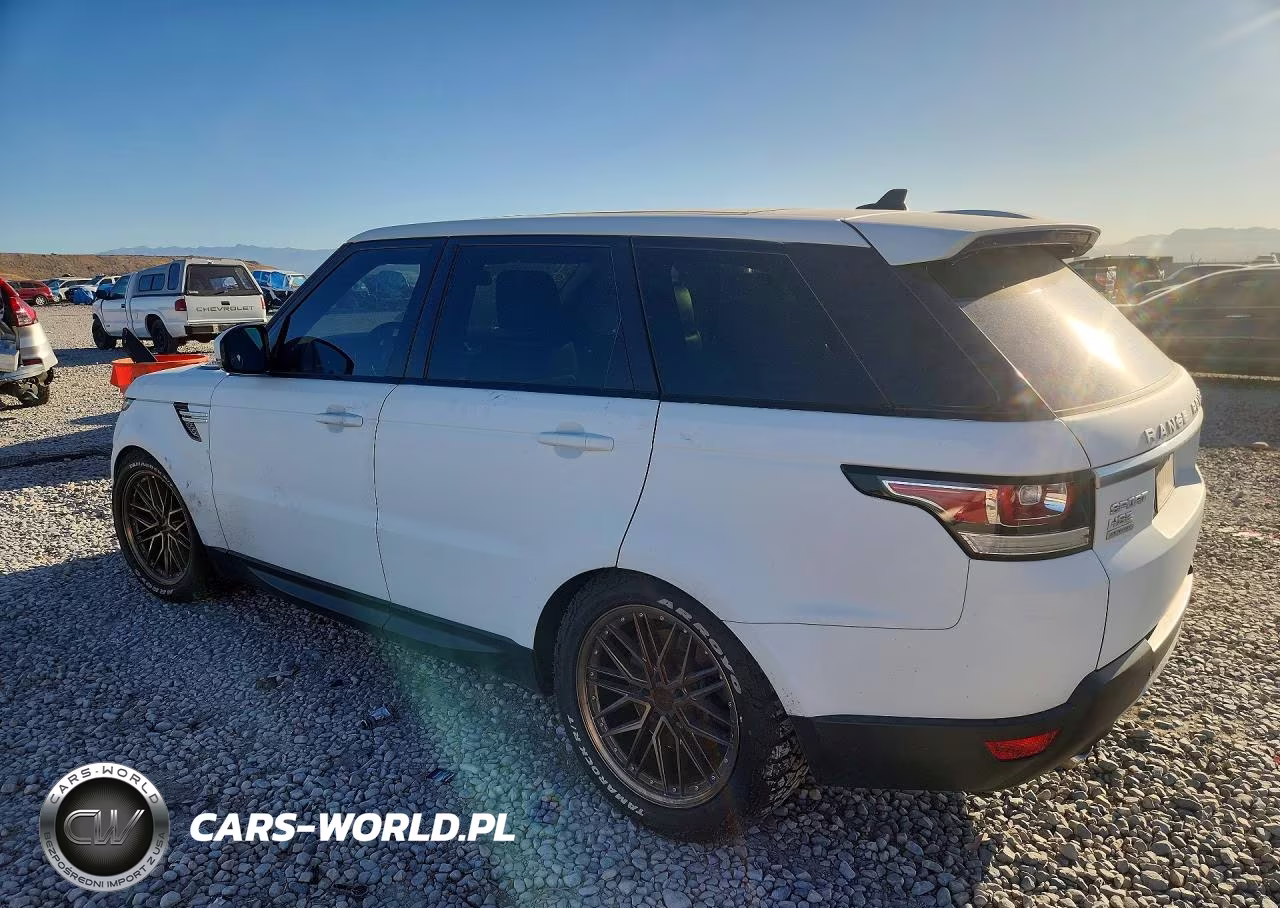 2016 Land Rover Range Rover Sport Hse VIN:SALWR2KF1GA549460 - 2
