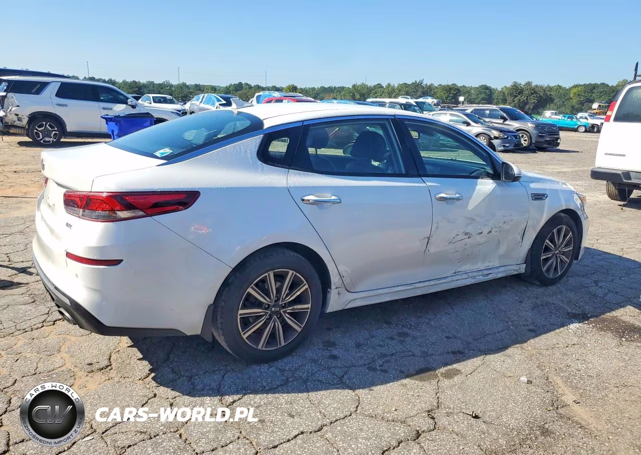 2019 Kia Optima Ex VIN:5XXGU4L12KG316323 - 3