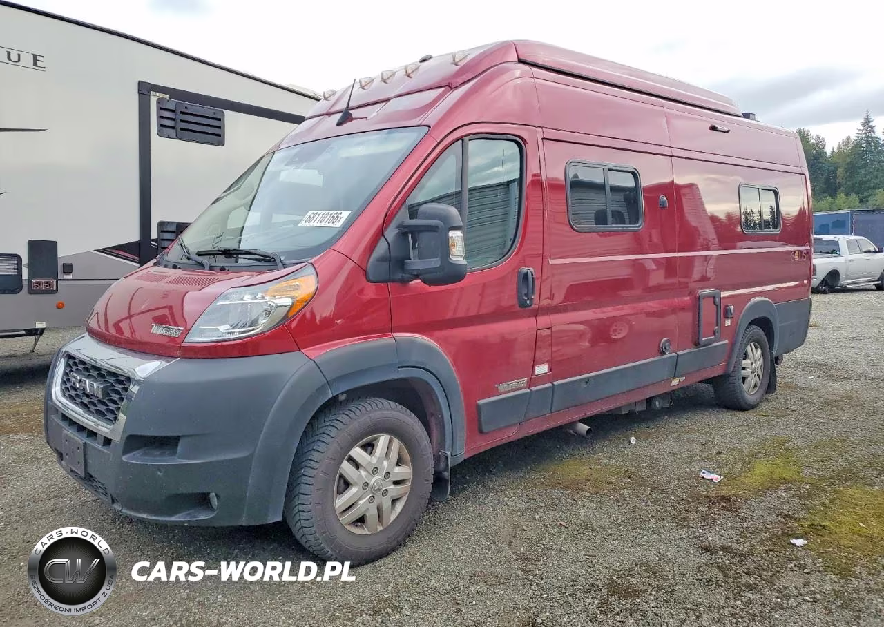 2022 Ram Promaster - Rv VIN:3C6MRVJG8NE105195 - 2