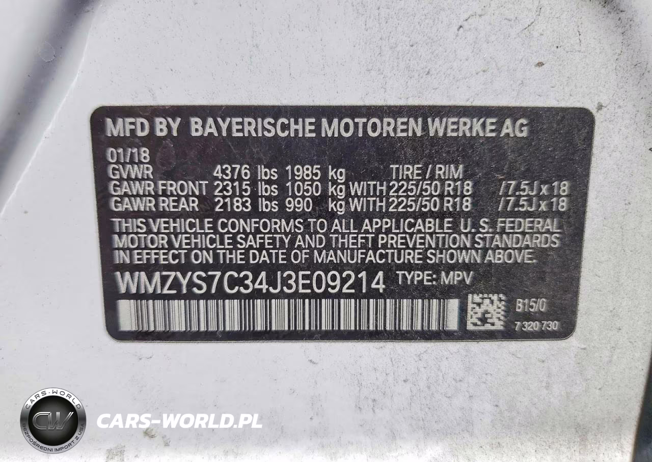 2018 Mini Cooper Countryman VIN:WMZYS7C34J3E09214 - 12