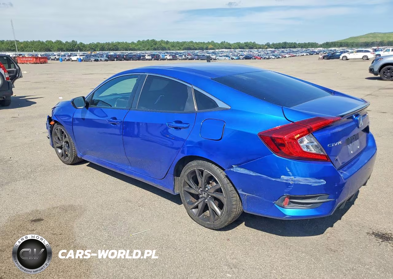 2019 Honda Civic Sport VIN:2HGFC2F82KH504088 - 2