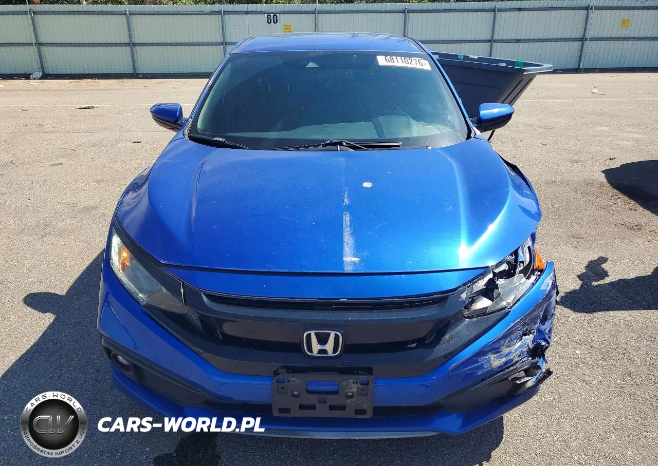 2019 Honda Civic Sport VIN:2HGFC2F82KH504088 - 5