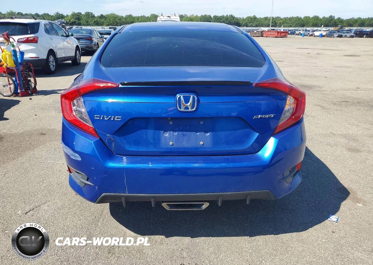 2019 Honda Civic Sport VIN:2HGFC2F82KH504088 - 6