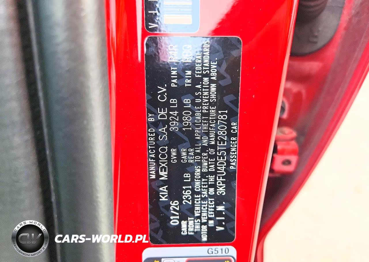 2026 Kia K4 Lxs VIN:3KPFU4DE5TE280781 - 12