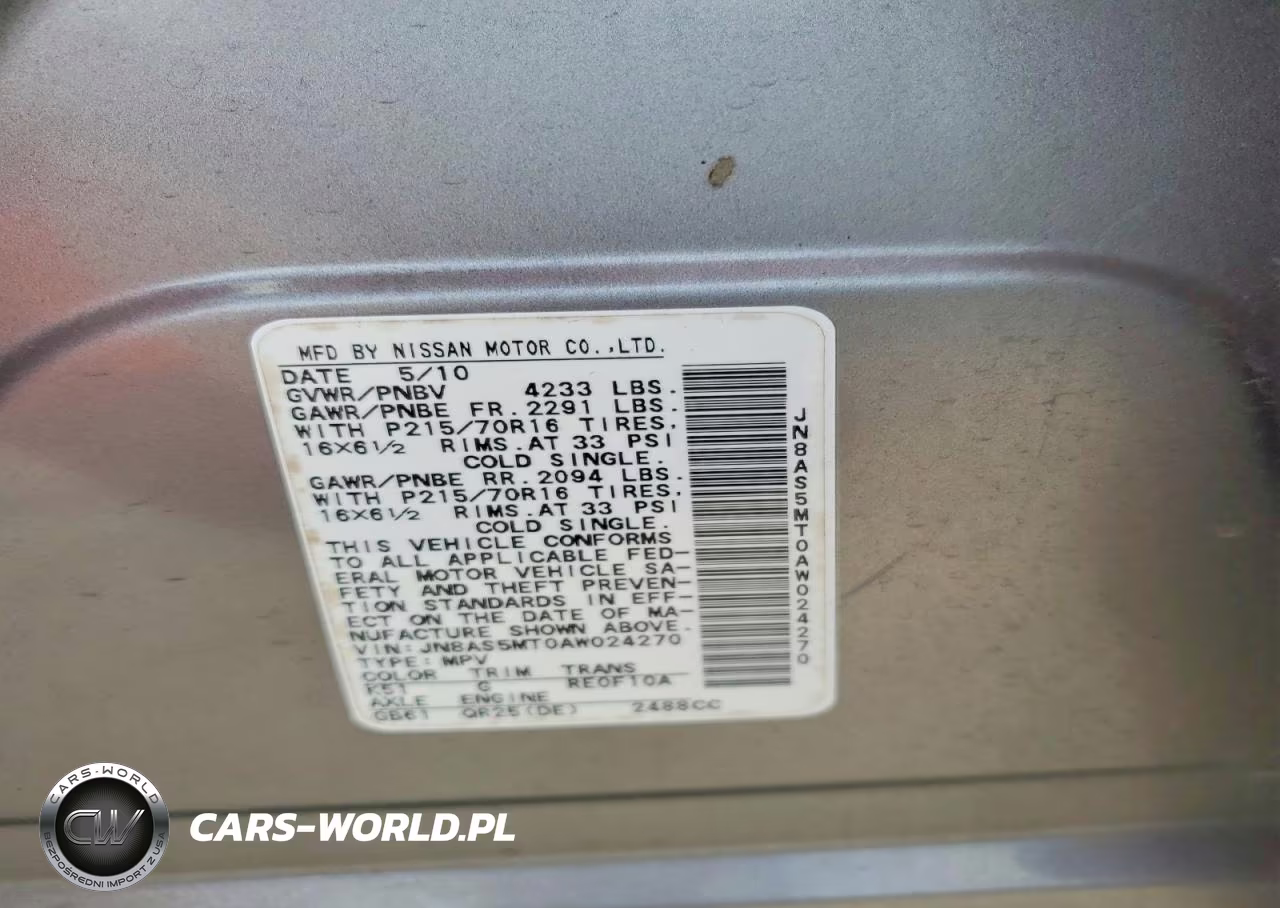 2010 Nissan Rogue Sl VIN:JN8AS5MT0AW024270 - 13