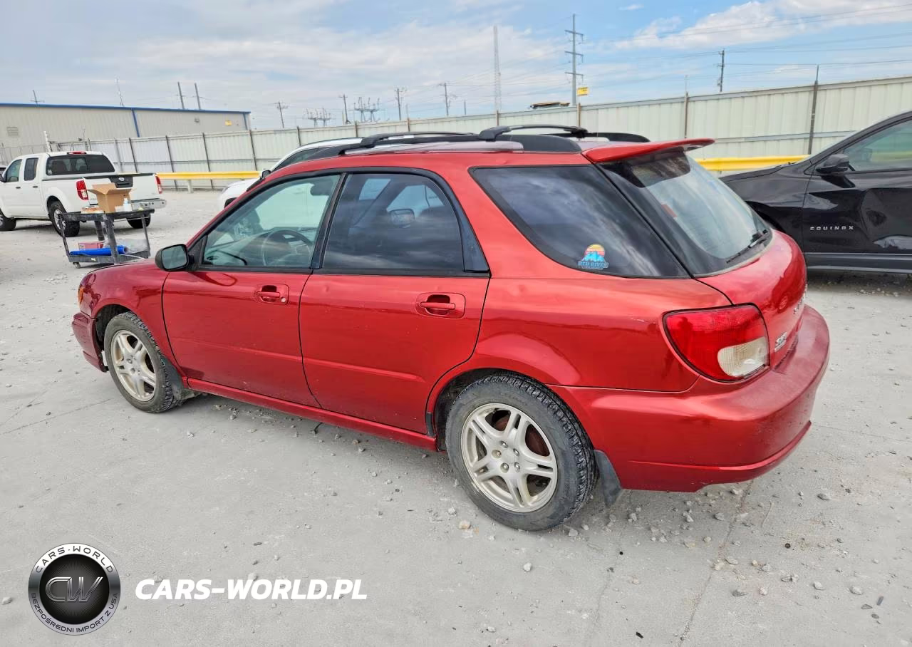 2002 Subaru Impreza Ts VIN:JF1GG65592H804017 - 2