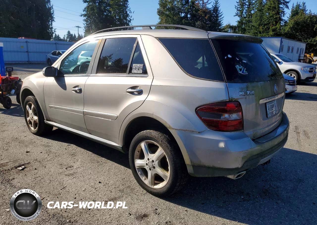 2008 Mercedes-Benz Ml 350 VIN:4JGBB86E78A319997 - 2