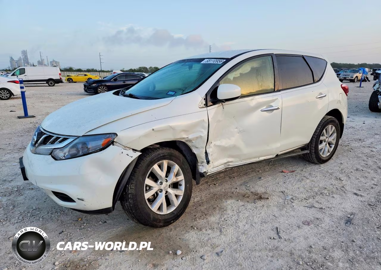 2013 Nissan Murano S VIN:JN8AZ1MU8DW205540 - 1