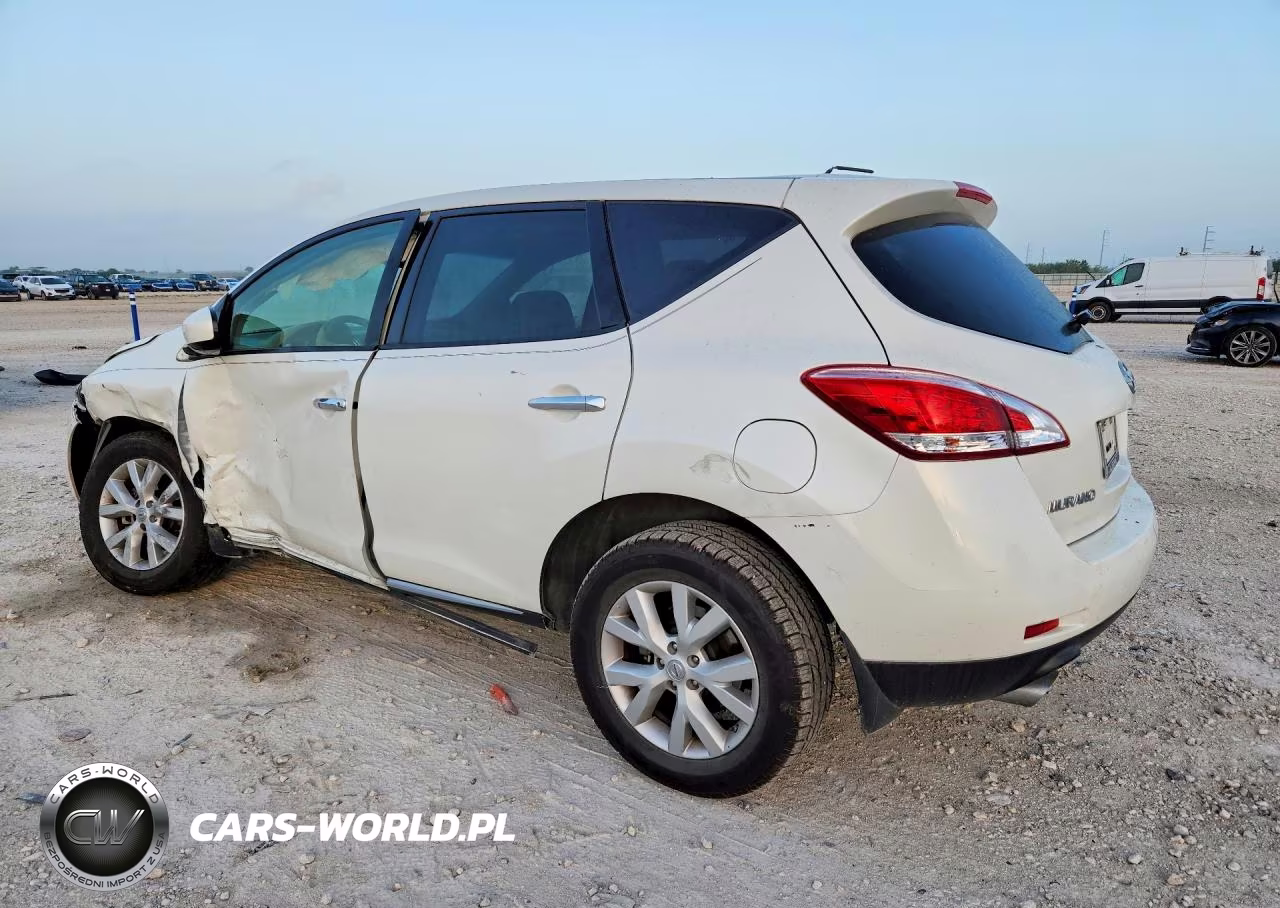 2013 Nissan Murano S VIN:JN8AZ1MU8DW205540 - 2