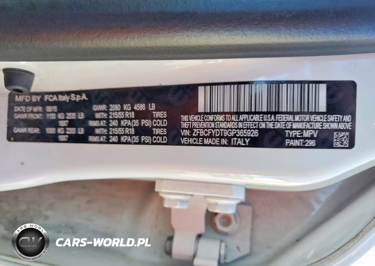 2016 Fiat 500X Lounge VIN:ZFBCFYDT9GP365926 - 13
