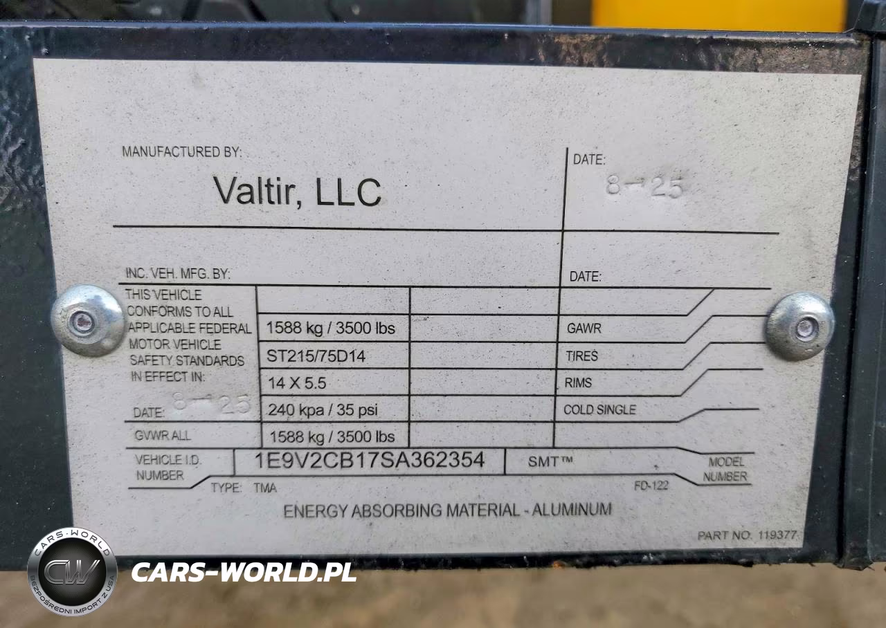 2025 Stabilo Construction Equipment VIN:1E9V2CB17SA362354 - 8