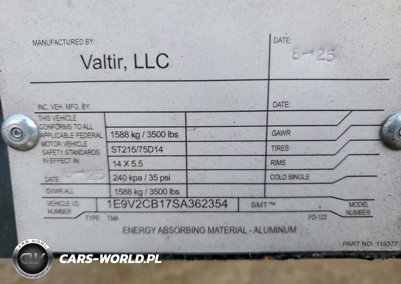 2025 Stabilo Construction Equipment VIN:1E9V2CB17SA362354 - 9