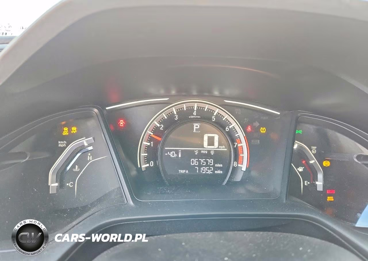 2018 Honda Civic Lx VIN:2HGFC2F55JH597290 - 9