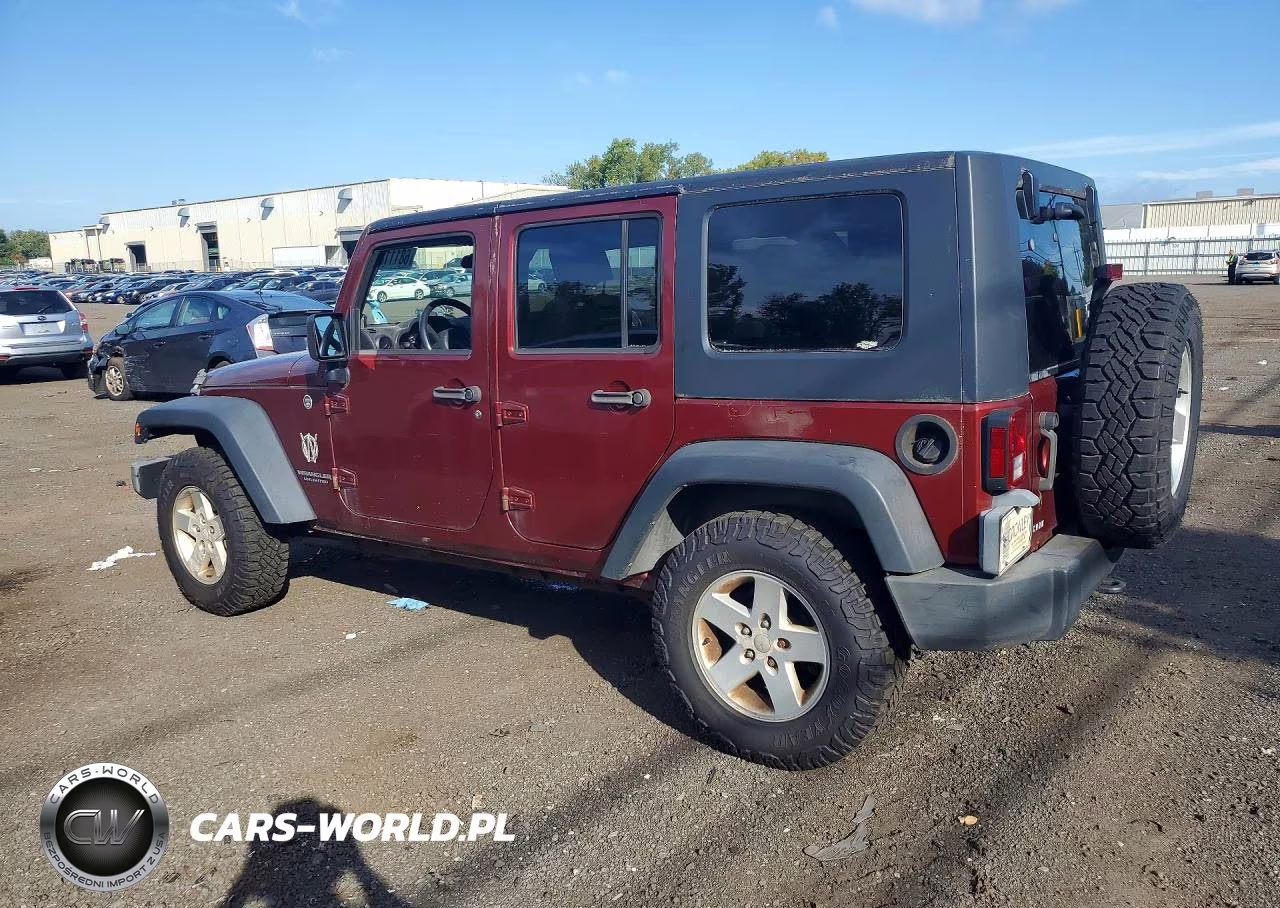 2007 Jeep Wrangler X VIN:1J4GA39167L161089 - 2