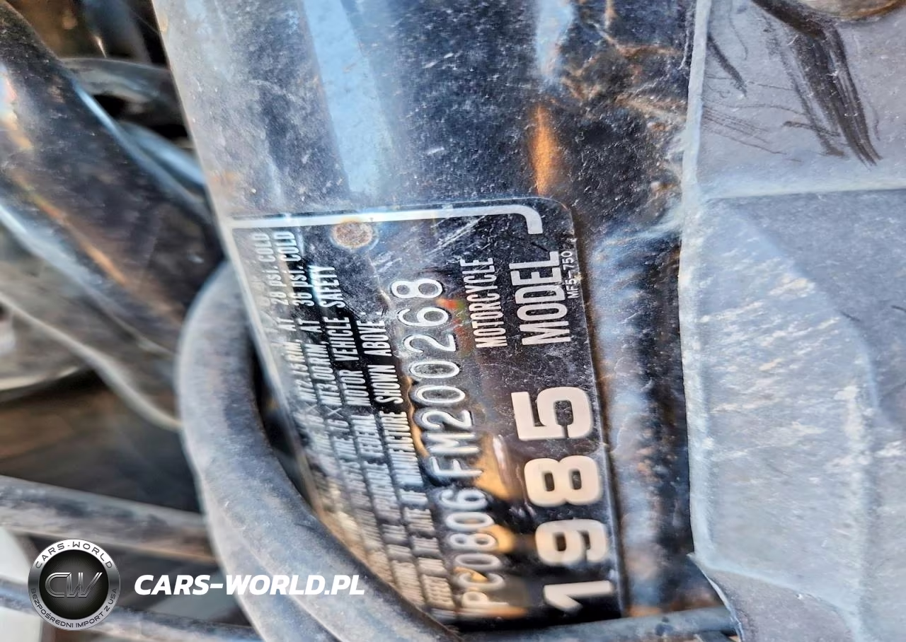 1985 Honda Vt500 C VIN:JH2PC0806FM200268 - 9