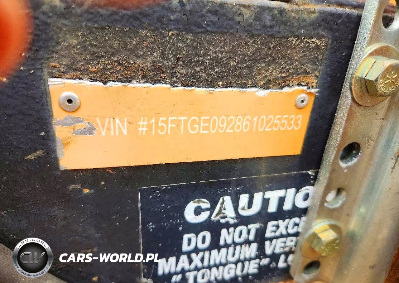 2006 Felling Generator VIN:5FTGE092861025533 - 10