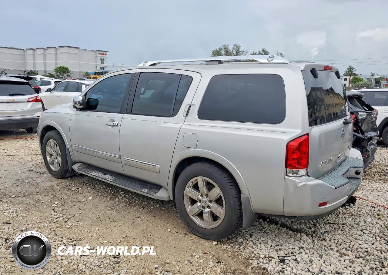 2010 Nissan Armada Platinum VIN:5N1BA0NF8AN607508 - 2